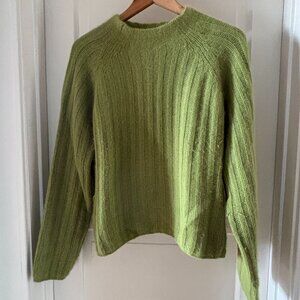 Lucie Angora Blend Sweater Size L